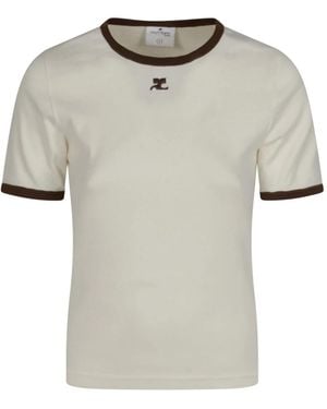 Courreges T-Shirts - Gris
