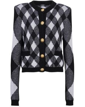 Balmain Cardigans - Nero