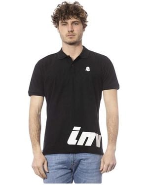INVICTA WATCH Tops ,Zwart ,Katoen Graphic Polo Korte Mouw