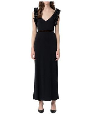 Fracomina Maxi Dresses - Black
