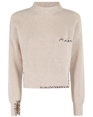 Marni Turtlenecks - Naturel