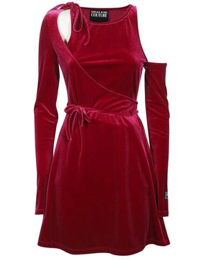 Versace Jeans Couture Short Dresses - Red