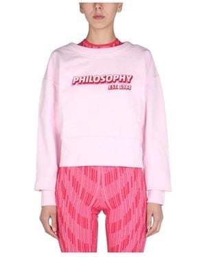 Philosophy Di Lorenzo Serafini Sweatshirts - Pink