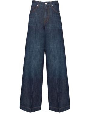 Nine:inthe:morning Wide Jeans - Azul