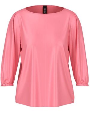 Marc Cain Seidenbluse Mit A-Linien-Design - Pink