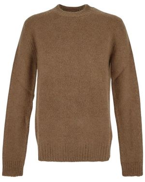 Jil Sander Alpaka und virgin wool strickwaren - Braun