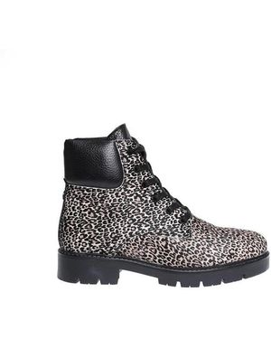Maruti Lace-Up Boots - Negro
