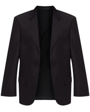 Balenciaga Wollen Blazer - Zwart