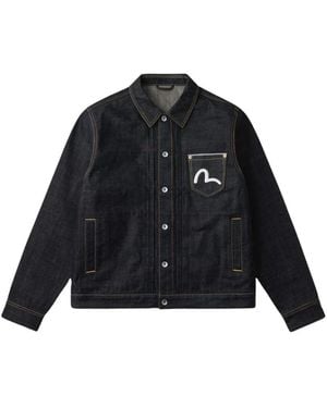 Evisu Denim Jackets - Bleu