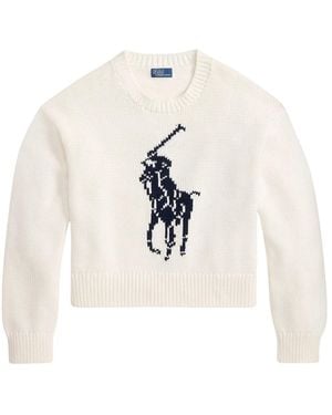 Ralph Lauren Round-Neck Knitwear - White