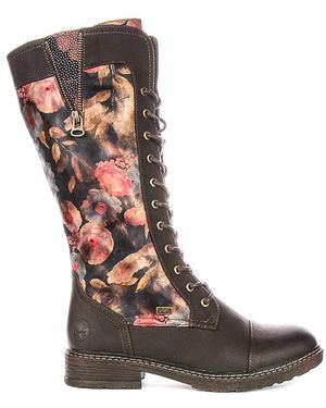 Rieker Lace-Up Boots - Brown