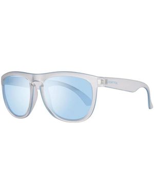 Benetton Blau Injizierte Sonnenbrille Mit Antireflexgläsern