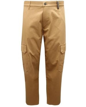Moschino Straight Trousers - Natural