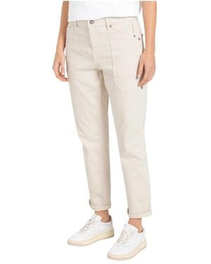 M·a·c Cropped Jeans - Natural