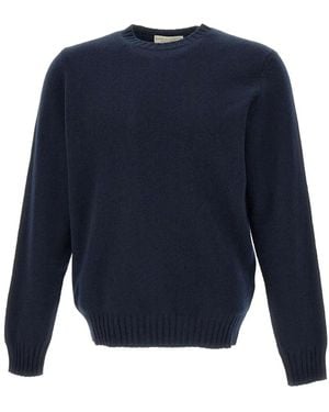FILIPPO DE LAURENTIIS Round-Neck Knitwear - Blue