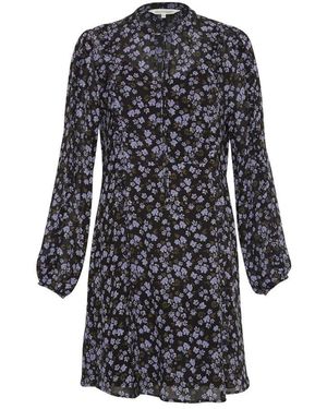 Moss Copenhagen Orabella aop kleid - stilvoll und chic - Schwarz