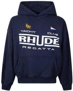 Rhude Hoodies - Bleu