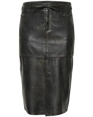 Kaffe Skirts > midi skirts - Noir