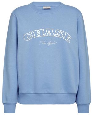 Freequent Sweater - Blauw