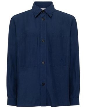 Laneus Casual Shirts - Bleu