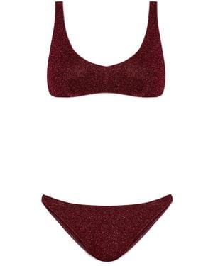 Oséree Lumière Sporty Zwempak - Rood