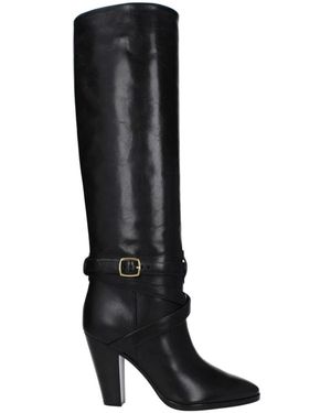 Celine Heeled Boots - Negro