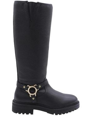 Scapa High Boots - Bleu