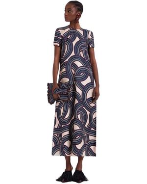 La DoubleJ Midi Dresses - Blu