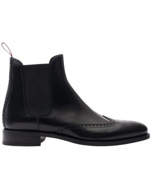 SCAROSSO Chelsea Boots - Black