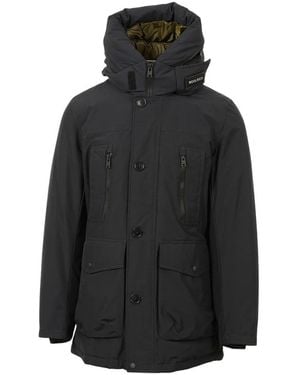 Woolrich Parka Evolution Aus Ramar Cloth - Schwarz