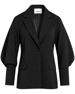 Erika Cavallini Semi Couture Blazers - Black
