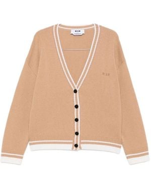 MSGM Cardigans - Natural