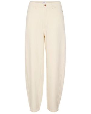 Saint Tropez Loose Fit Jeans - Natural