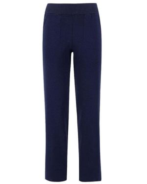 Panicale Straight Trousers - Blu