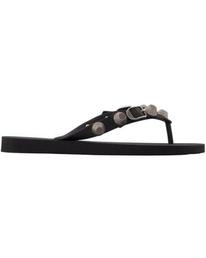 Balenciaga Flip Flops - Blue