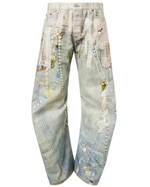 Acne Studios Trendy Broekmodel Fn-Wn-Trou001525 - Grijs