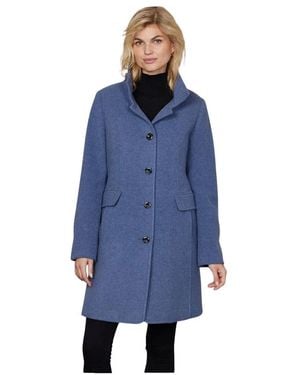 Junge Single-Breasted Coats - Blue