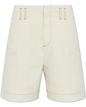 Lanvin Korte Broeken ,Denim Denim Shorts - Naturel