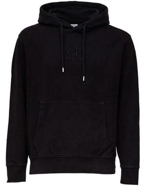 C.P. Company Hoodies - Black