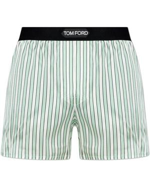 Tom Ford Zijden Boxershorts - Groen