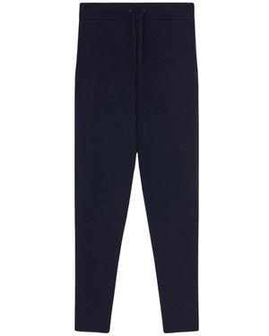 Aspesi Woll-Sweatpants - Blau