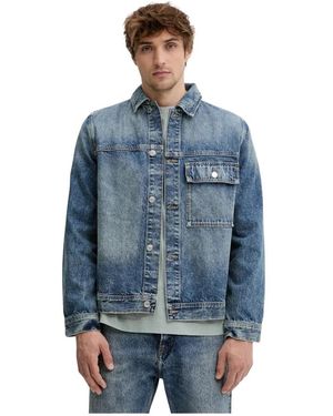 Samsøe & Samsøe Denim Jassen - Blauw