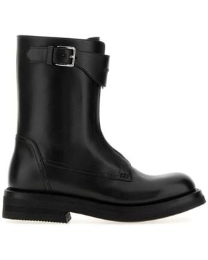 McQueen Ankle Boots - Black