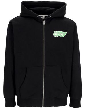 Obey Zip-Throughs - Black