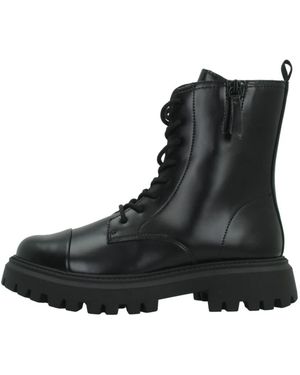 Geox Maquinnens Schnürstiefel - Schwarz