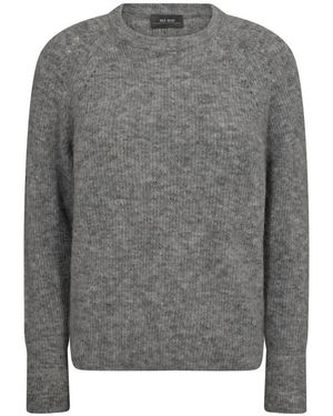 Mos Mosh Round-Neck Knitwear - Grey