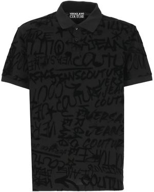 Versace Jeans Couture Polo Shirts - Black