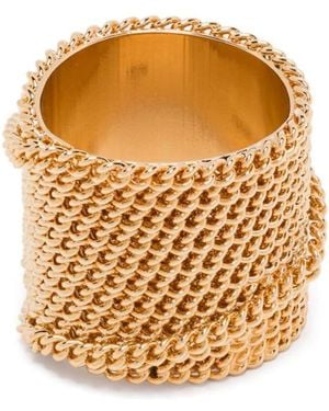 Dries Van Noten Rings - Metálico