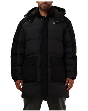 Tommy Hilfiger Two Tone Parka Für Herren - Schwarz