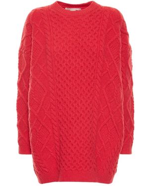 Stella McCartney Round-Neck Knitwear - Rojo